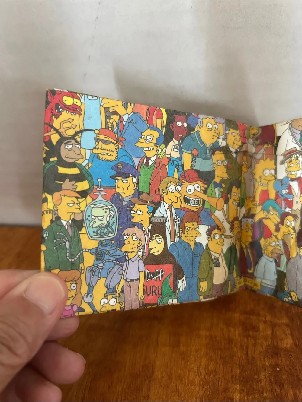MIGHTY WALLET Simpsons Paper Thin Wallet